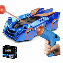 Comprar Coche De Juguete Para Escalar Pared Con Control Remoto Azul KILIAN ETHAN Coche de juguete con control remoto láser que se desplaza por el techo o la pared Juguetes para coches recargables Azul