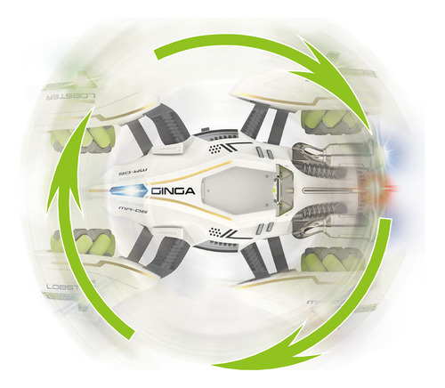 Carro De Control Remoto Interstellar Radioshack Color Blanco