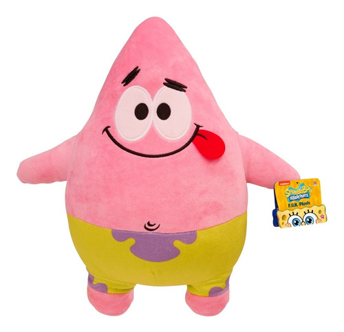 Bob Esponja E Patrick Rosa 24cm Nickelodeon Cuddle Plush
