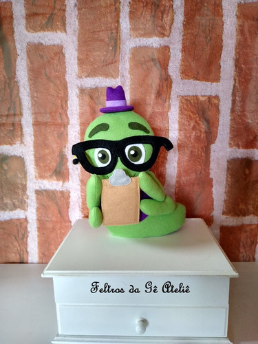 Mundo Bita - Mr. Plot Em Feltro - Decoração De Festa