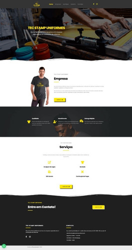 Criação Site Personalizado Profissional Completo - 5 Páginas