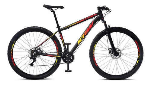 Bicicleta Aro 29 Krw Alumínio 24 Vel Freio A Disco X42