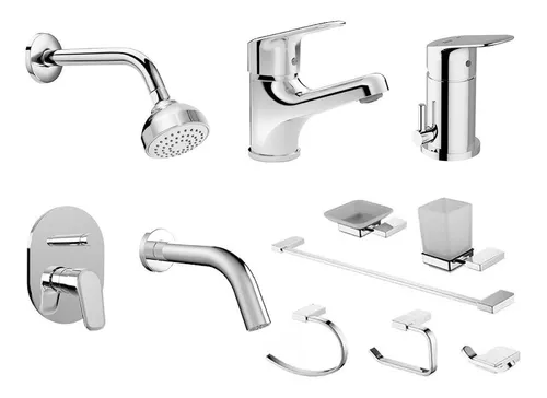 Griferia para bidet monocomando Coral de Roca ⋆ Intermarble