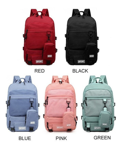 Mochila Grande Bolso Viaje Impermeable Reforzada Urbana Spor