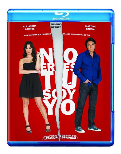 No Eres Tu Soy Yo Blu Ray + Dvd Película Nuevo