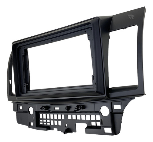 Moldura Dvd 2 Din Mp5 9 E 10 Polegadas Lancer 2010 A 2013