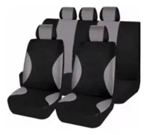Comprar Cubre Asiento Auto Camioneta. Gris\u002Fnegro 5 Cabece