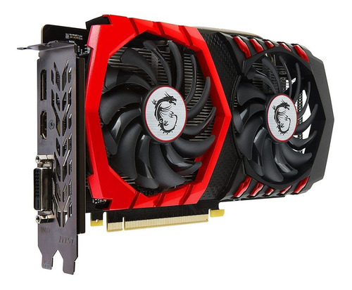 Imagen 2 de 4 de Placa De Video Msi Gaming S Gtx 1050 Ti Gaming X 4g 4gb