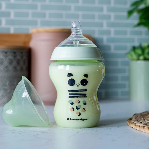 Mamadera Tommee Tippee Closer To Nature 260ml Verde