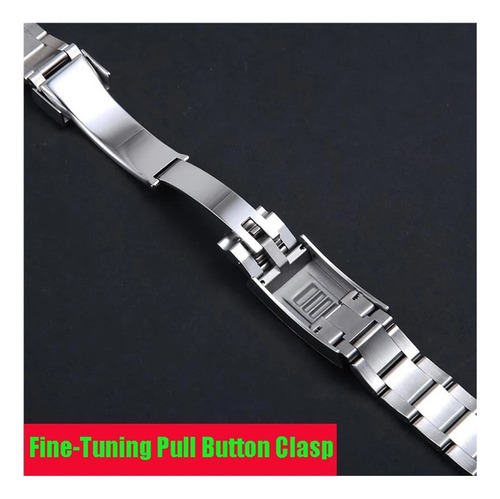 Para Reloj Fit For Rolex Hombre Hebilla Correa
