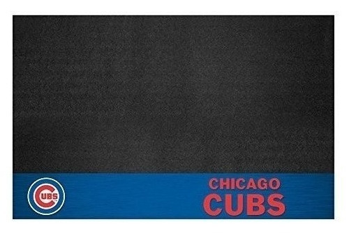 Fanmats Mlb Chicago Cubs Parrilla De Vinilo Tapete