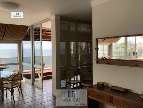 Imagem 17 de 30 de Cobertura Alto Padrão Com Vista Total Do Mar, Jacuzzi E 3 Dormitórios Sendo 1 Suíte, Na Praia Da Astúrias-guarujá/sp. - 2953