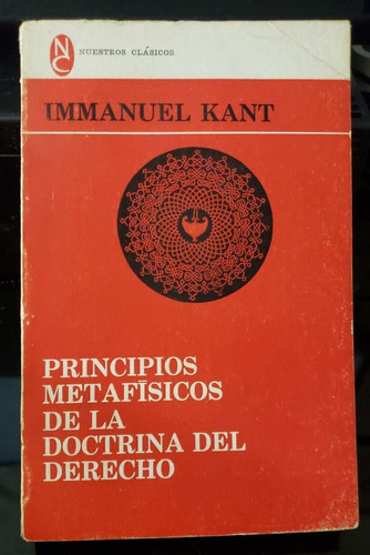 Principios Metafísicos De La Doctrina Del Derecho - Kant