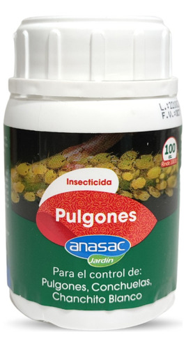 Insecticida Liquido Pulgones 100cc Anasac 