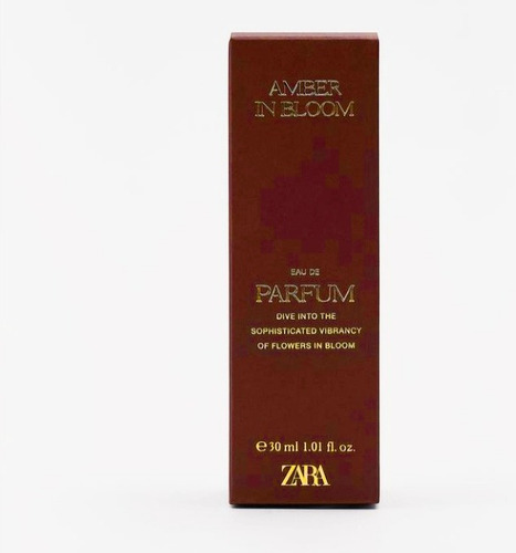 Zara Amber In Bloom Nuevo Y Original Edp 30ml