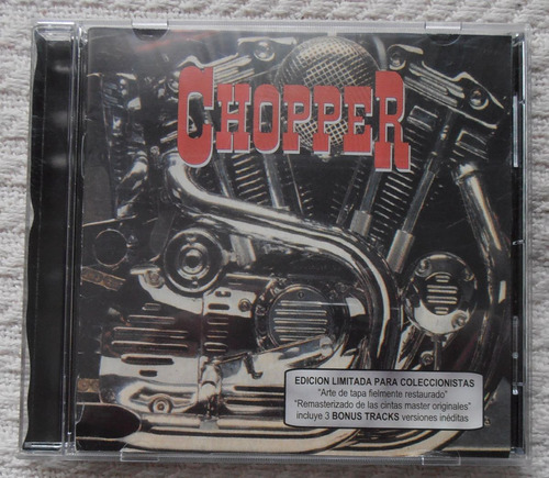 Chopper - Chopper ( C D Ed. Limitada 1999 Sello Koala)