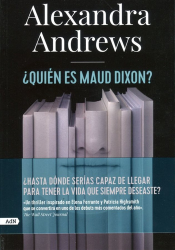 Ãâ¿quien Es Maud Dixon? (adn), De Beha, Alexandra. Alianza Editorial, Tapa Blanda En Español