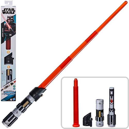 Darth Vader Sable Luz Pilas Star Wars Lightsaber Hasbro