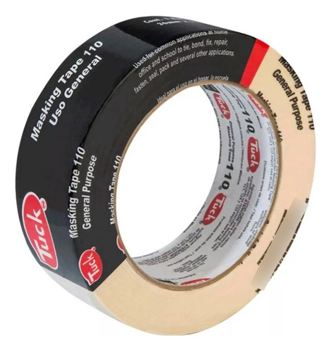 Kit De 24 Masking Tape 110 Tuk 36mm X 50mm 101030 Crema Lisa