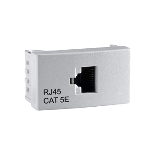 Modulo  Rj 45 Cat. 5e Roda 1m -blanco