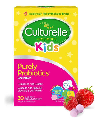 Probiotico Niños 30tab Culturel - - Unidad a $8542