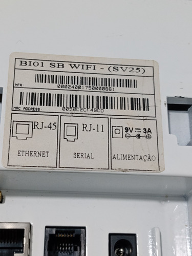 Relógio De Ponto Iddata Rep-bi01 C/ Digital Leia A Descrição (Usado)
