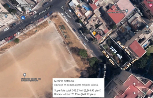 Imagen 3 de 4 de Tz Terreno En Venta En Lomas De Chapultepec (1678)