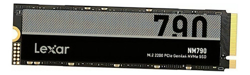 Lexar Nm790 Ssd 2tb Pcie Gen4 Nvme M.2 2280 Unidad Interna