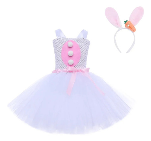 Vestido De Princesa Y Conejo Para Niñas, Ropa De Vaquero, Di