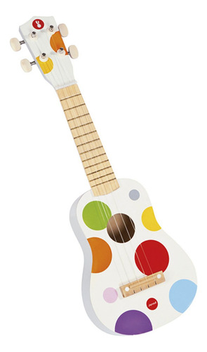 Mini Violão Brinquedo Infantil Ukulele Confetti