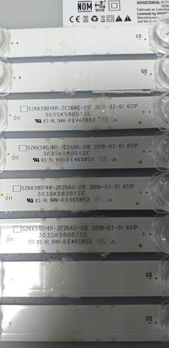 Kit De Leds Para Pantalla Hyundai Modelo Hyled5805n4km (Usado)