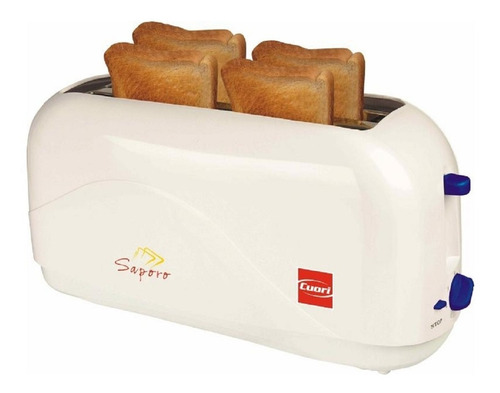 Tostadora De 4 Panes 1300w Modelo Saporo Cuori