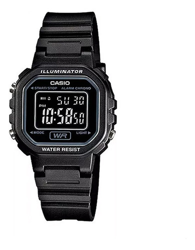 Reloj Casio Digital Dama La-20wh Alarma Cronometro Luz Led