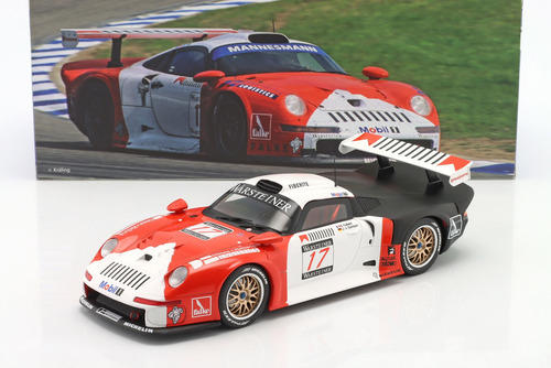 Porsche 911 Gt1 # 17 Fia Gt Nurburgring Von Gartzen Esc 1/18