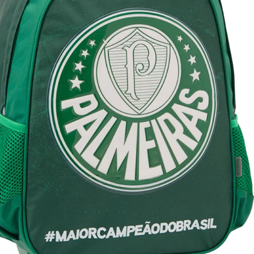 Mochila De Rodinhas Escolar 16 Palmeiras Oficial - Xeryus