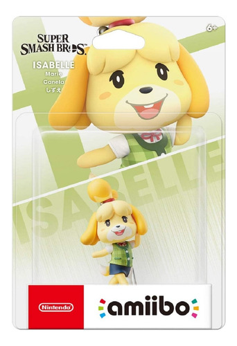Amiibo Isabelle Super Smash Bros Figura Interactiva Nintendo
