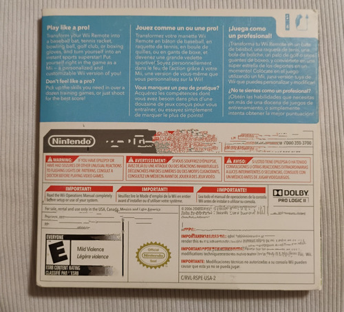 Wii Sports Nintendo Wii (Usado)