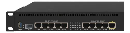 Router Mikrotik Routerboard Rb3011uias-rm Negro 100v/240v
