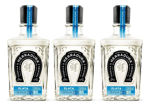 3x2 Tequila Herradura Plata 700 Ml