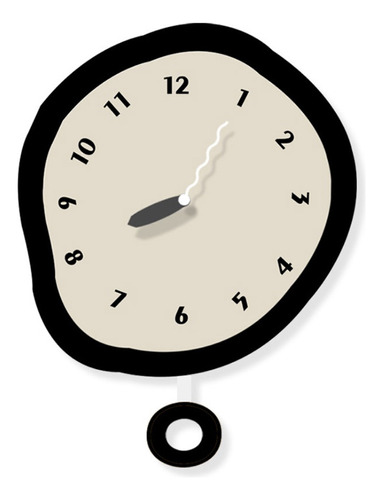 Reloj De Pared Silencioso Minimalista Nórdico Para Decoració