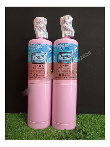 Lata De Gas R410a De 800gr Con Válvula - Recargable