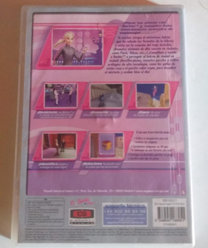Juego Fisico Pc - Barbie - Agente Secreto (Usado)
