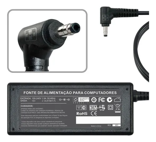 Fonte Carregador Para Vaio Fe15 Vjfe54f11x-b1711h 19v 643