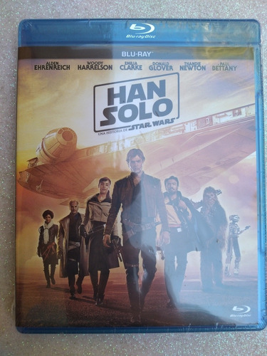 Blu-ray De   Han Solo  Una Historia De Star Wars.