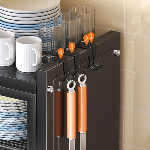 Especieros Para Cocina 3 Niveles Gabinete Para Cubiertos Blanco