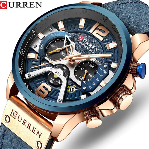 Relógio Curren 8329 Original Sport Promoção Funcional Barato