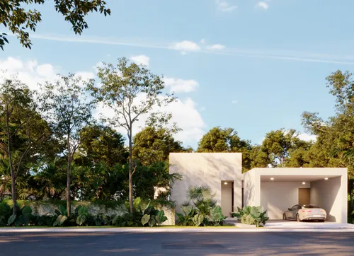 Casa Equipada En Venta De Una Planta En Privada Dzidzil-ha.