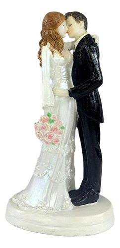 Mini Resina Pastel De Bodas Topper Figura Novia Y Novio