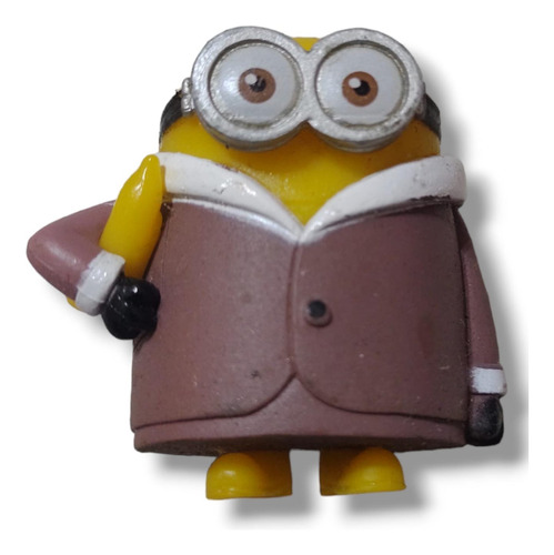 Colección Minions Bob Eskimo Ice Base Pvc Miniatura Torta