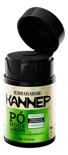 Kit Pasta Matte Clay + Shine Clay + Pó Modelador Kannep